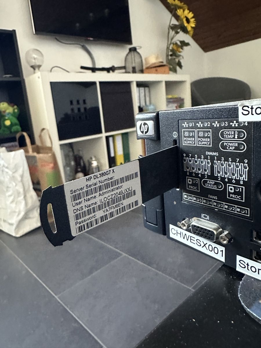 Hewlett Packard Server: HP DL 380 G7 – Usato da Aadorf venduto da xiati 5