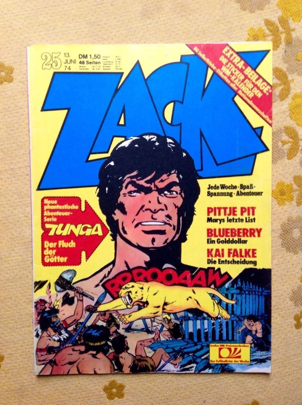 Fumetti: Zack Heft Nr 25 von 1974 – Usato da Endingen venduto da nathan05