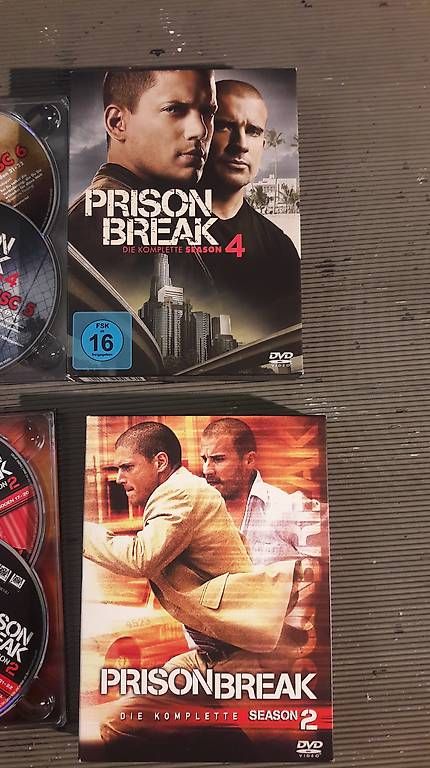 Alle DVDs: Prison Break - Staffel 2 und 4 (DVD) – Gebraucht aus Basel von Petergunn 1