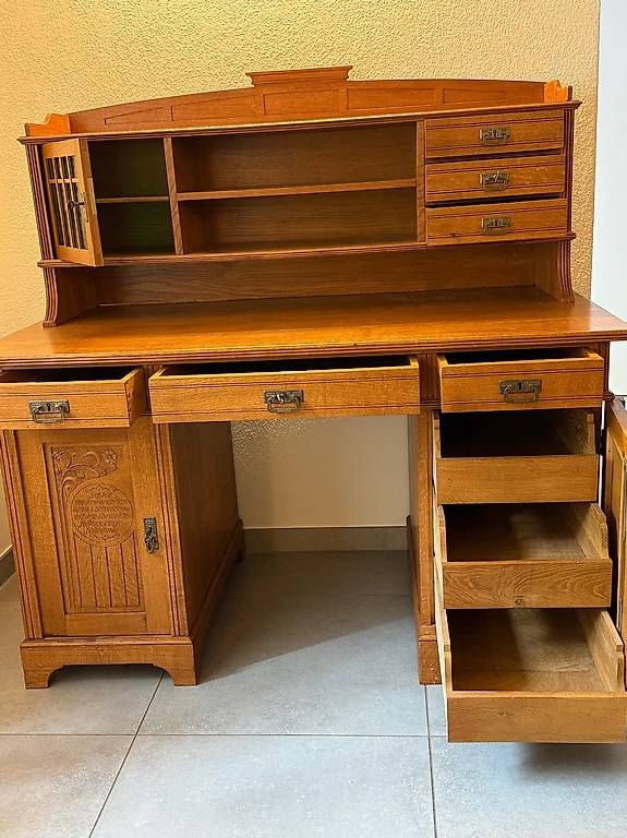 Scrivanie: Jugendstil Sekretär Schreibtisch – Usato da Laufen venduto da Misha0 2