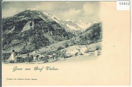 Gruss aus Dorf Valens