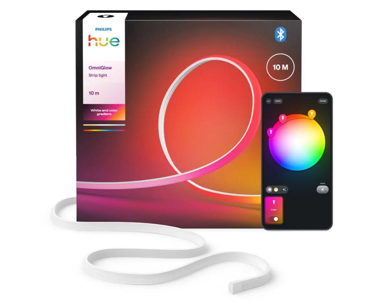Philips Hue OmniGlow Gradient Lightstrip 10 meters (Neu (gemäss