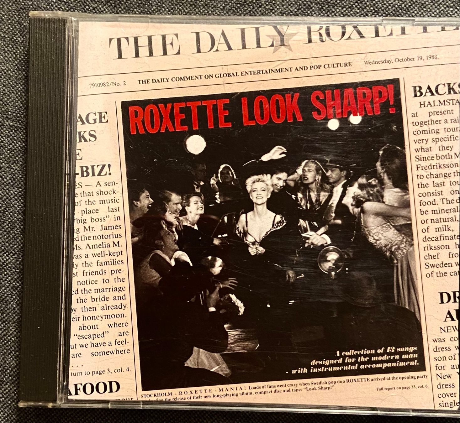 CD: ROXETTE CD LOOK SHARP! – Usato da Luzern venduto da Lycka