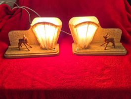 Lampe de chevet ancienne/ vintage unique