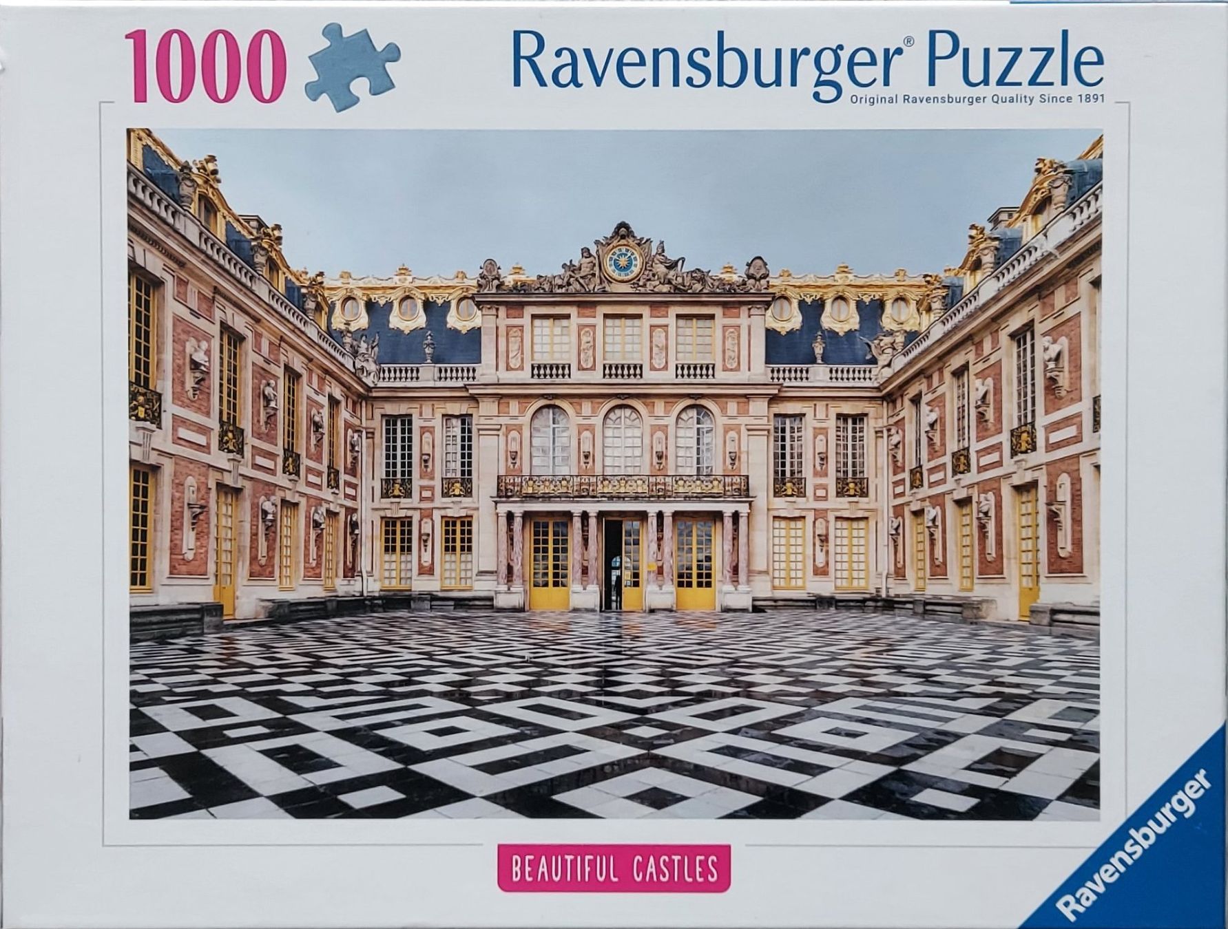 Ravensburger Puzzle: Ravensburger Puzzle 3x1000er "Beautiful Castles" – Usato da Belp venduto da Utah7 5