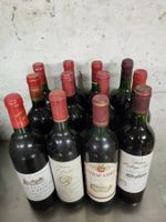 12 Flaschen Bordeaux gemäss Fotos
