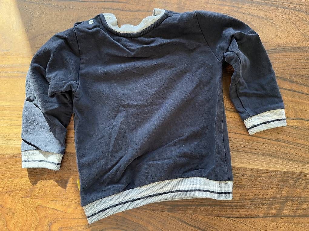 Steiff Maglioni & Felpe: Pullover Bärchen von Steiff Gr.80 dunkelblau – Usato da Winterthur venduto da jgroeble 1