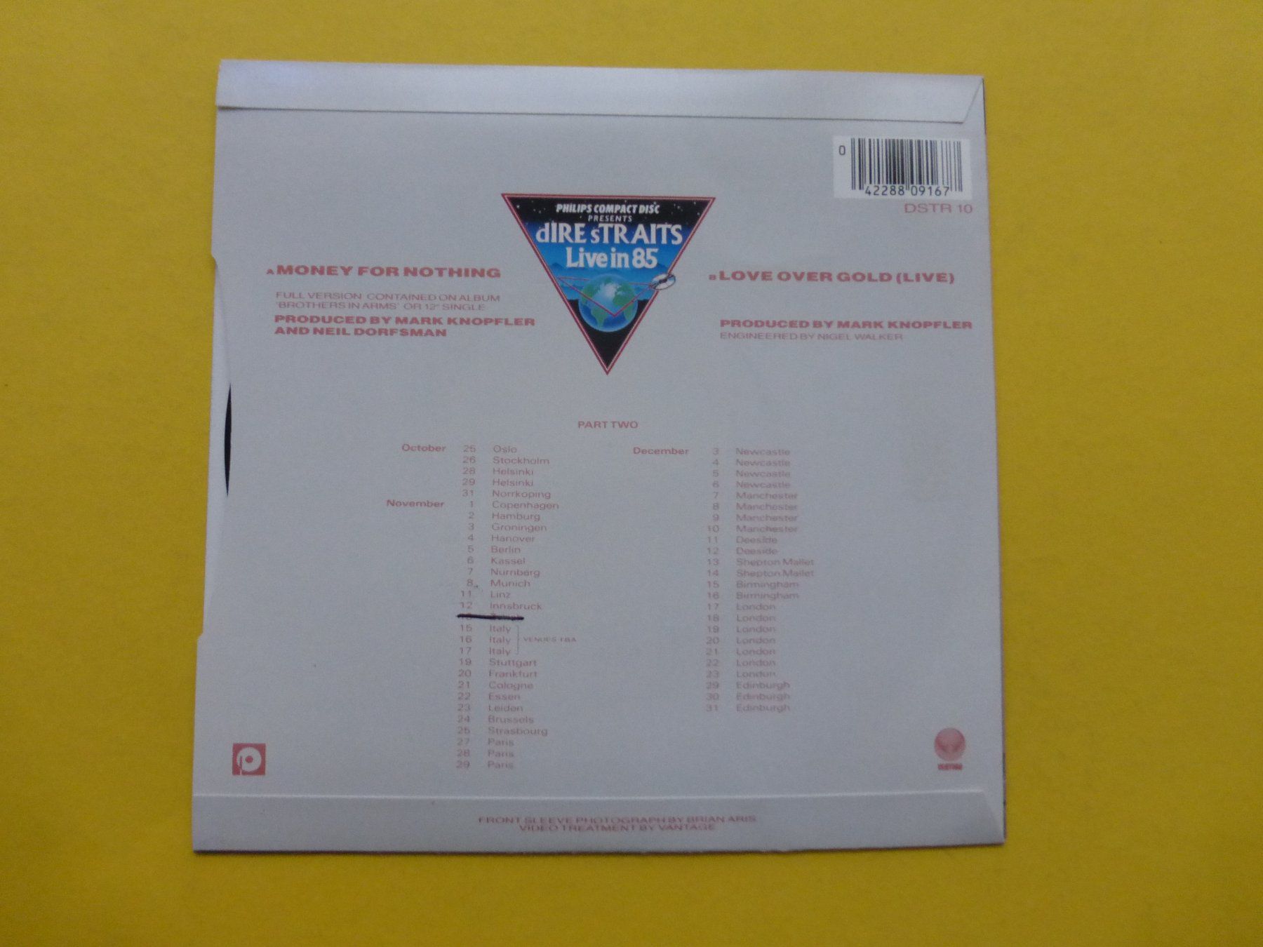 Schallplatten: Dire Straits – Money For Nothing – Gebraucht aus Zürich von Swiss57 1