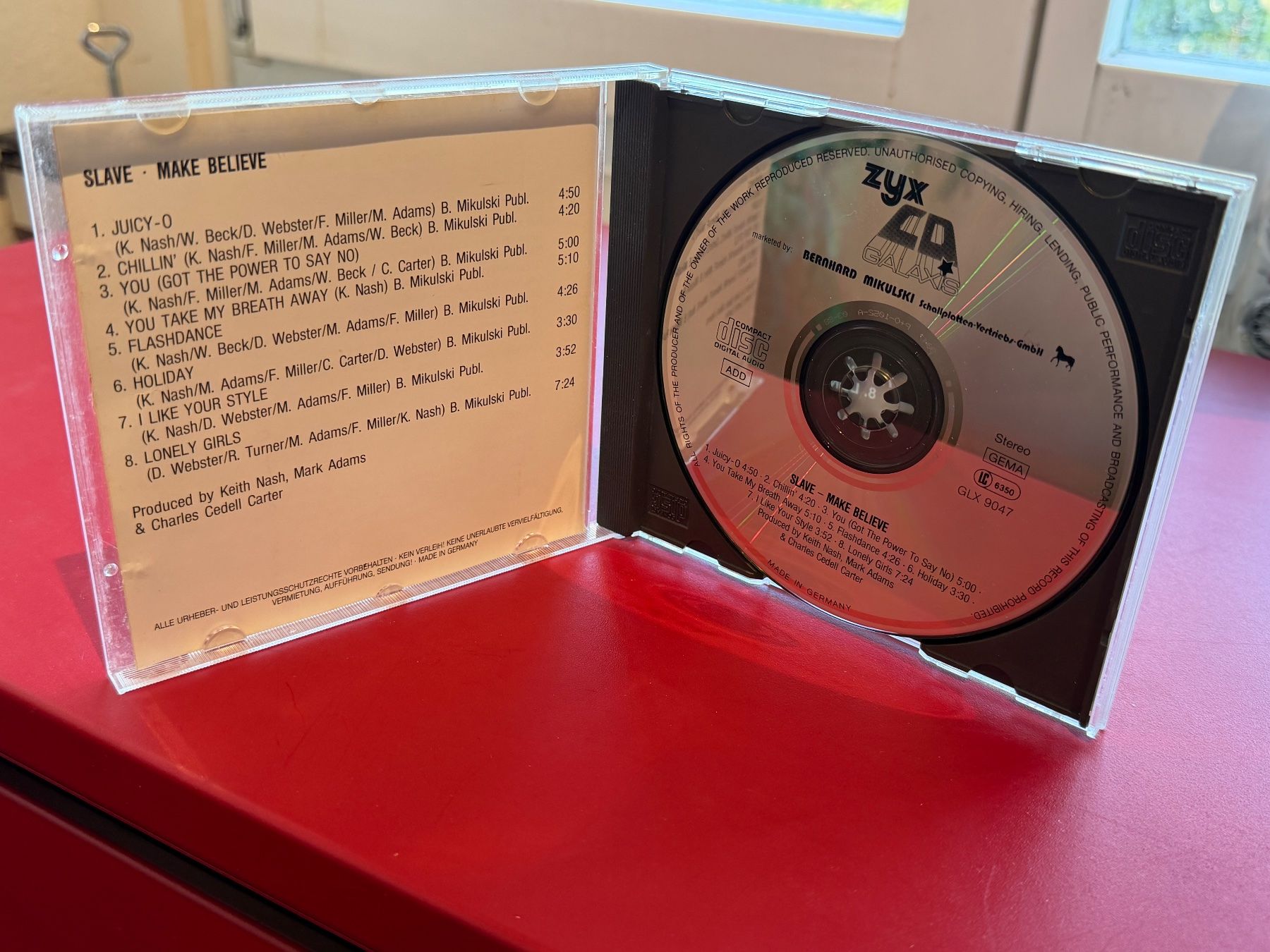 CD: Slave - Make Believe- Rare! - KA02B – Usato da Küsnacht ZH venduto da JazzRecords 2