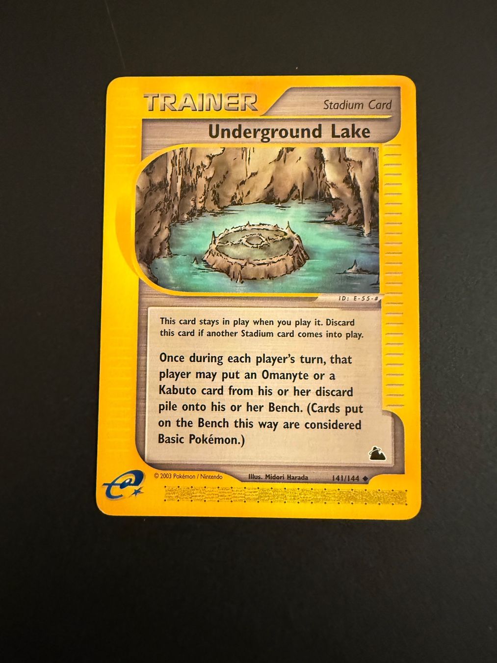 Pokémon Carte collezionabili: Underground Lake - 141/144 Skyridge – Usato da Zürich venduto da pokemon_cards