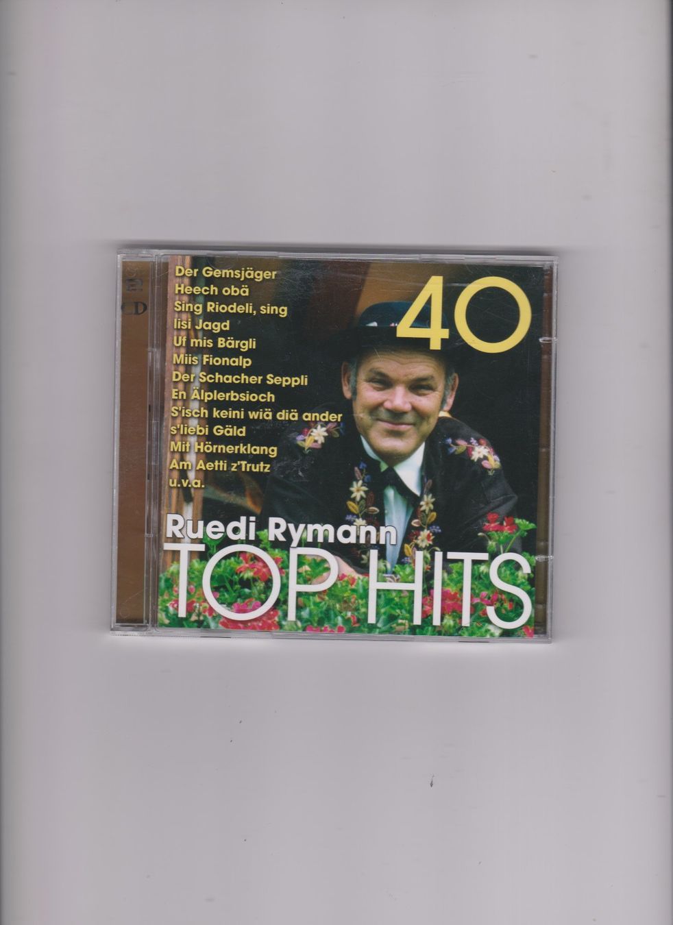 CDs: DCD Ruedi Rymann 40 TOP HITS – Gebraucht aus Bex von Canouille