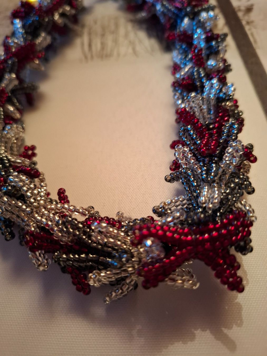 Sonstiger Schmuck: HANDGEFERTIGTE PERLENKETTE MIT ARMBAND – Neu (gemäss Beschreibung) aus Gretzenbach von schibaya 4