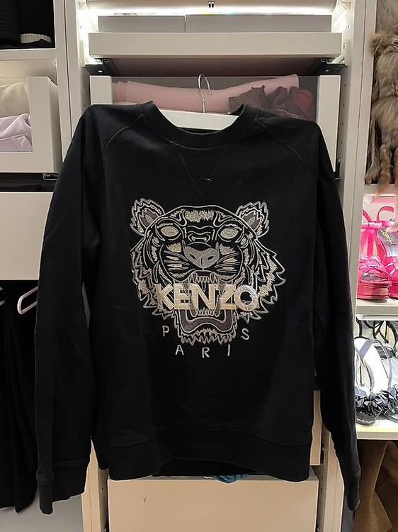 Black and gold kenzo sweater deals