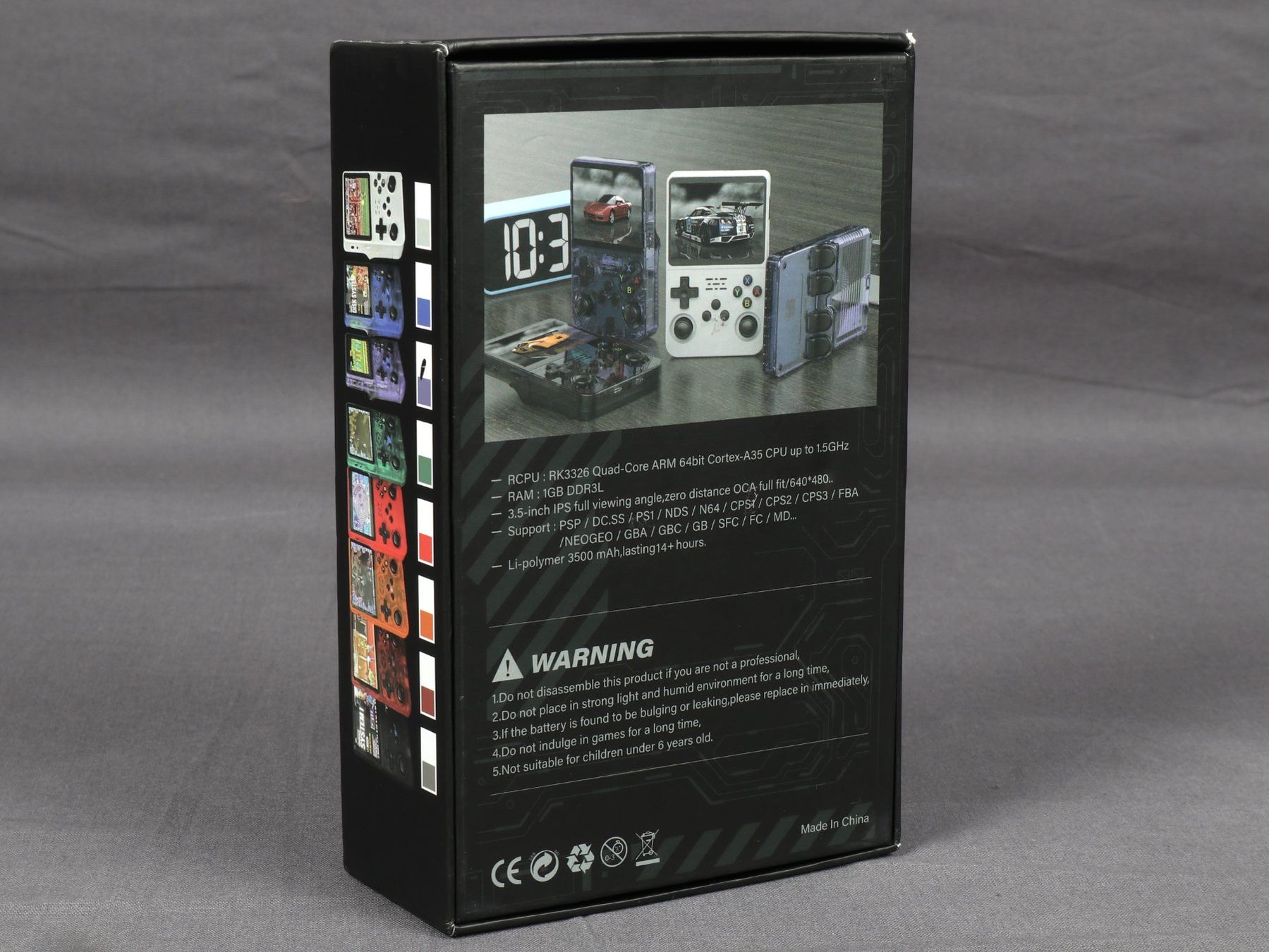 Console: GAME CONSOLE Emulator-Handheld R36S Lila 64 GB – Usato da Steinen venduto da Restwert_Steinen 8