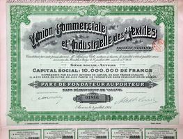 Union Commerciale et Industrielle des Textiles SA - 1924