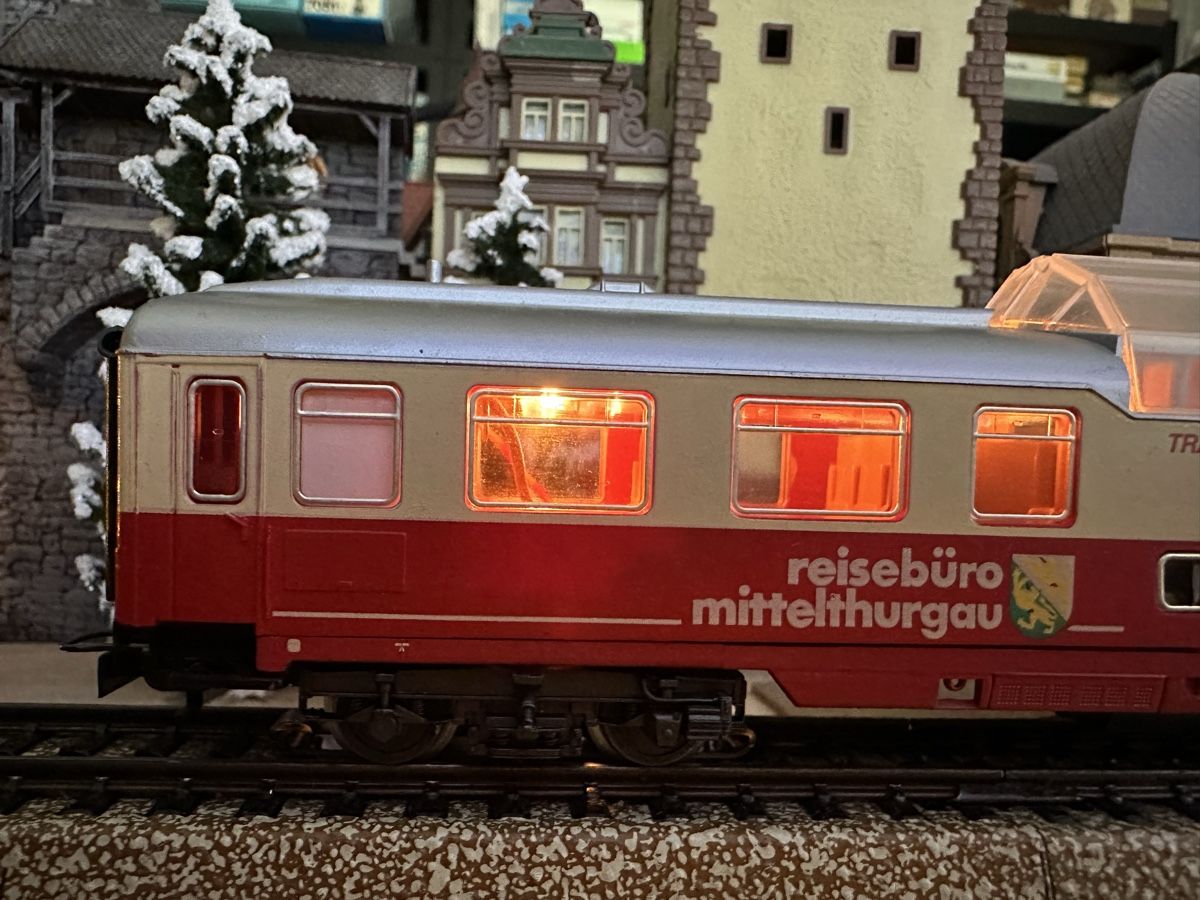 Märklin Modelleisenbahnen: Märklin 4169 TEE Panoramawagen – Gebraucht aus Lupsingen von New-Haven 1