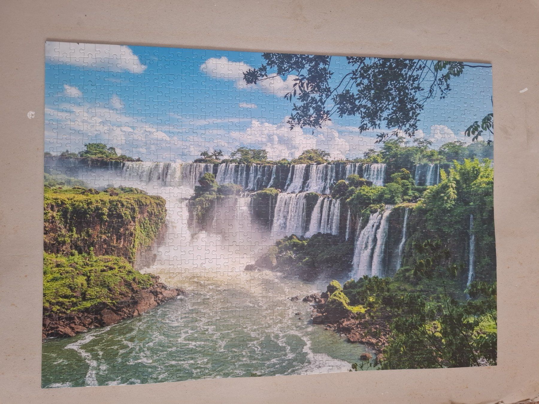 Puzzle: Wasserfälle von Iguazu Puzzle – Usato da Hinterkappelen venduto da Schampus 1