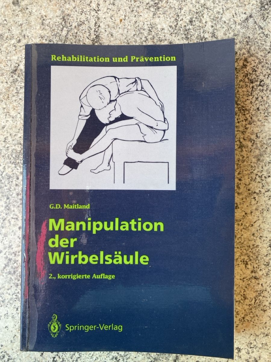 Libri: Maitland, Manipulation der Wirbelsäule – Usato da thun venduto da Natsteffen