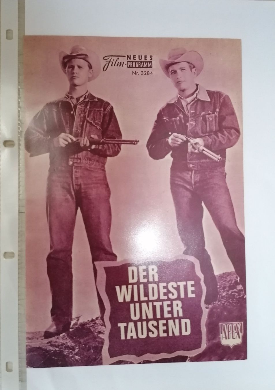 Documenti: Filmprogramm - Paul Newman - Der Wildeste – Usato da Oberurnen venduto da mackrokodile