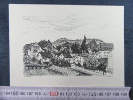 RIEHEN KÜNSTLER-AK BS DOPPEL-AK BS