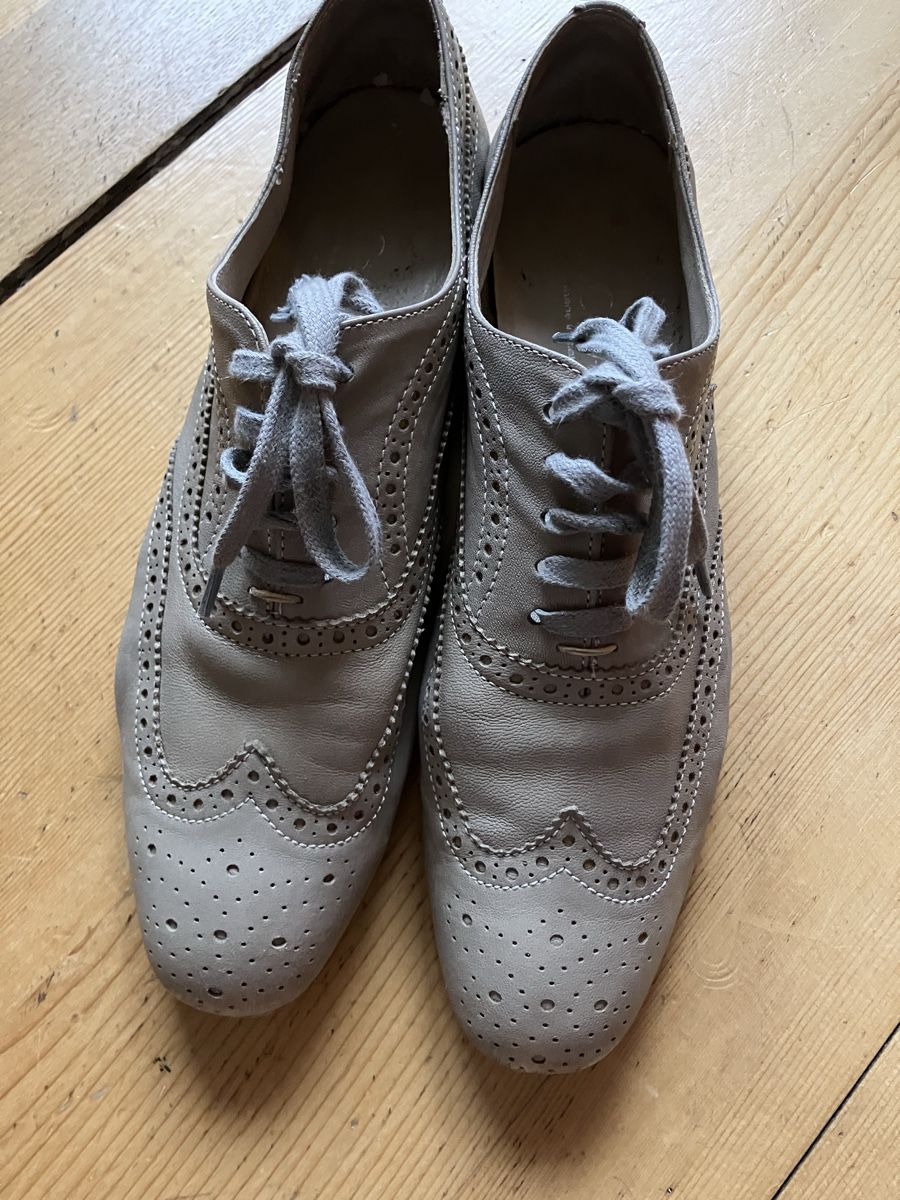 Scarpe da donna: Schnürschuhe taupe 39 Leder – Usato da Bern venduto da robertch 1