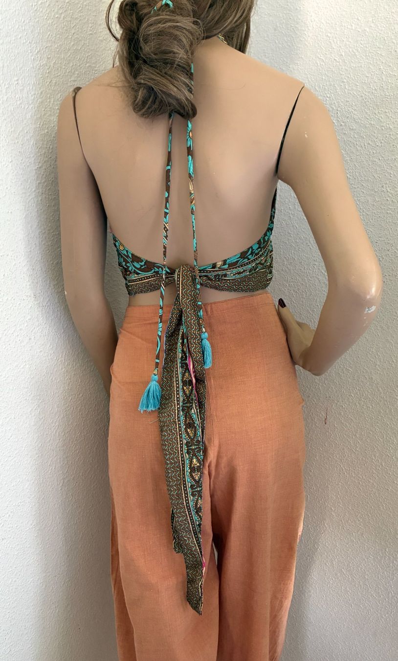 Kostüme: Ensemble Top mit Hose Baumwolle Indian Style – Gebraucht aus Kloten von Nephty 7