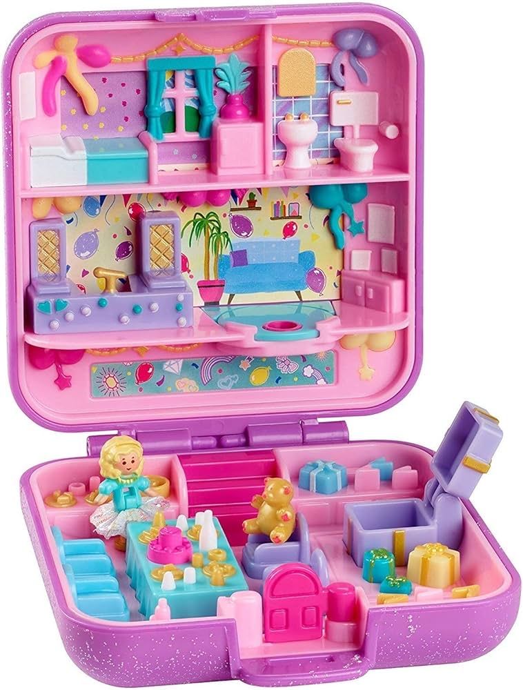 Polly Pocket Giocattoli: Polly Pocket Partytime Surprise Keepsake Compact, Neu! – Nuovo e nell'imballaggio originale da Frauenfeld venduto da Pippilotta1234 2