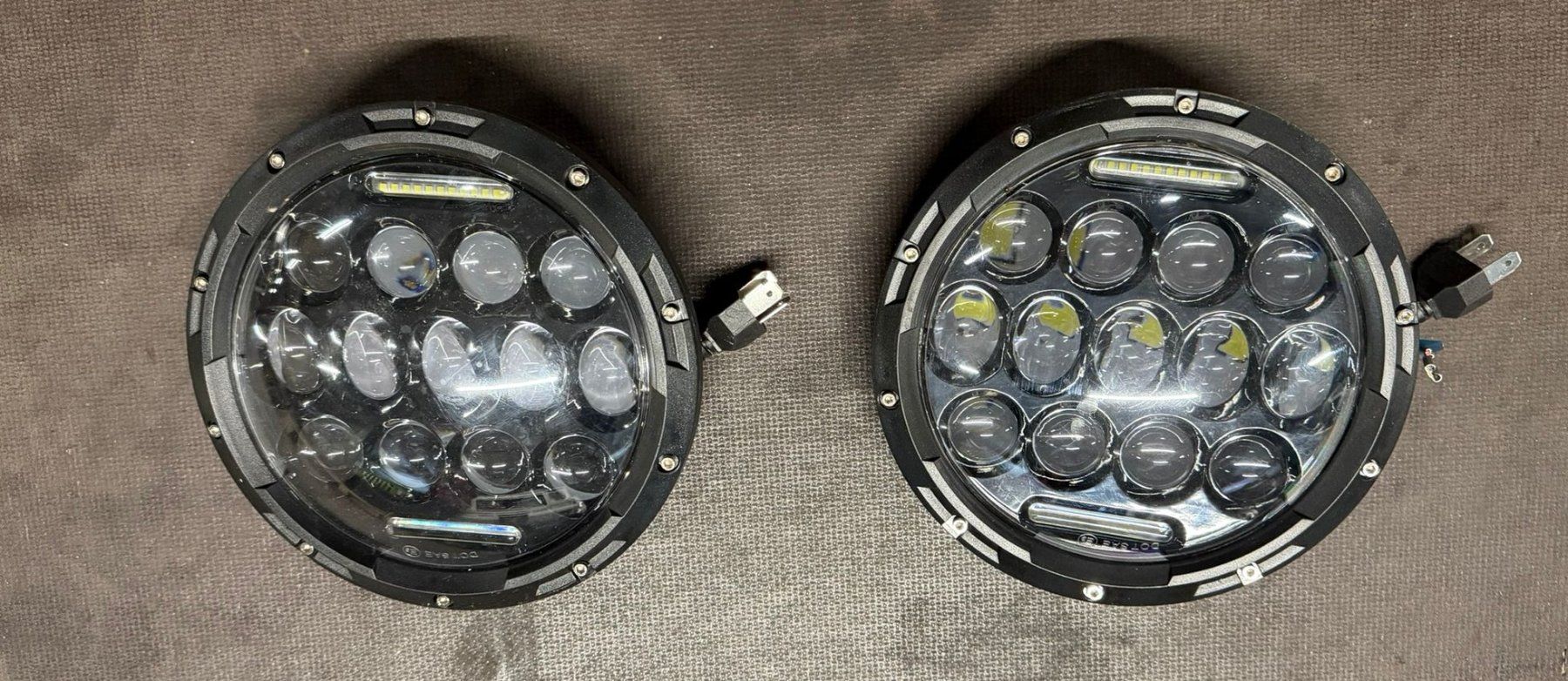 Fari: 7" LED Scheinwerfer ohne E Zulassung – Usato da Flühli LU venduto da Overland_Motors