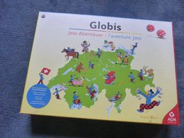 GLOBI,Swissair-Puzzle,Jass-Abenteuer,Figuren,Karten,Brett