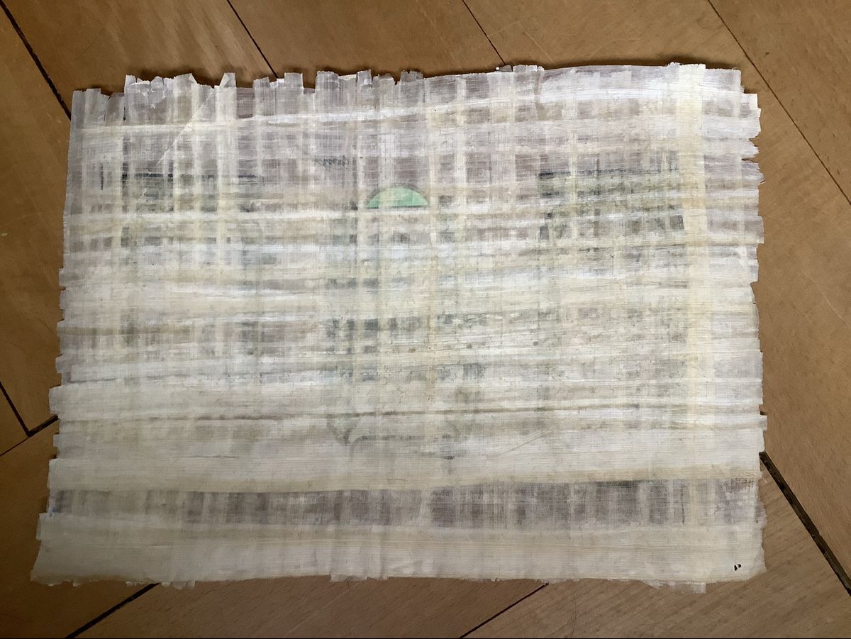 Foto & Immagini: Zwei alte Payrus Bilder – Usato da Zürich venduto da Albatros57 3