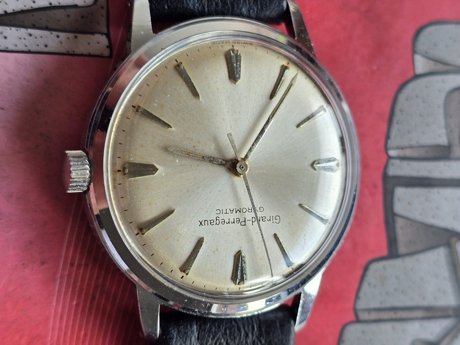 Girard-Perregaux Uhren: 311 Girard Perregaux Gyromatic ca1960 Wunderschoen – Gebraucht aus Muri AG von Corredor 3