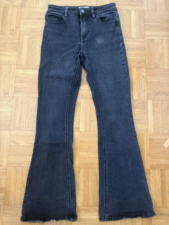 Jeans bootcut noir STR
