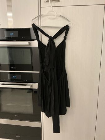 Sommerlicher Playsuit, schwarz, Grösse L. neuwertig!