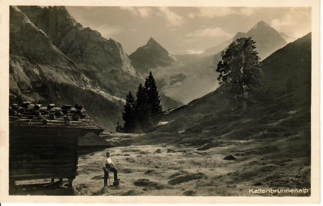 Ansichtskarten: Kaltenbrunnenalp – Gebraucht aus Hochdorf von Ziegel-16