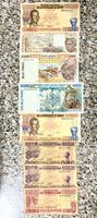 Banknoten Lot Afrika