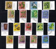 Pro Juventute 1973-77 4 Sérien mit einheitlichen Tabs ETST-ʘ