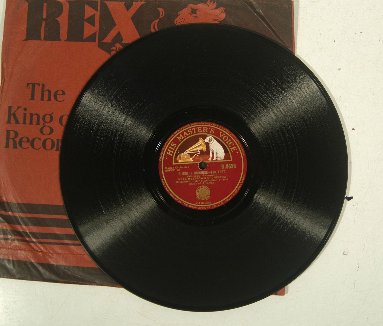 Schallplatten: Schellack Blues Jazzplatten 5 Stück – Gebraucht aus Herisau von Wisen 7
