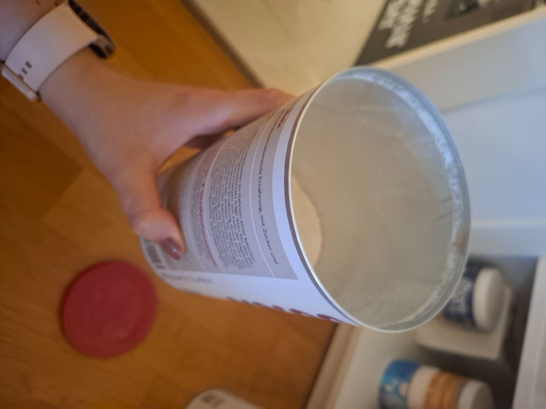 Precon Lebensmittel & Spezialitäten: Precon Himbeer-Joghurt Shake Pulver 240g – Gebraucht aus Birsfelden von _ramona_luethi_ 3