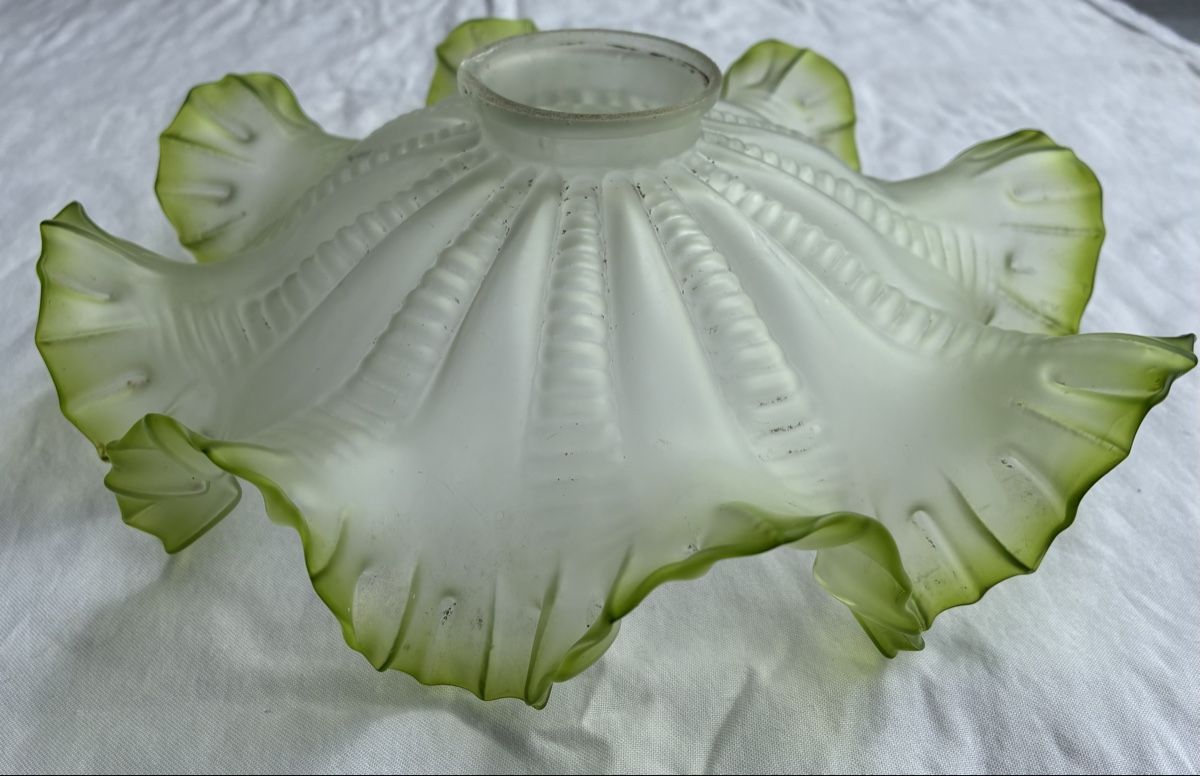 Lampenschirme: Lampenschim aus Glas um 1930 – Gebraucht aus Zürich von Artnuvo 8