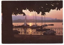 ZÜRICH Abendstimmung am Zürichsee