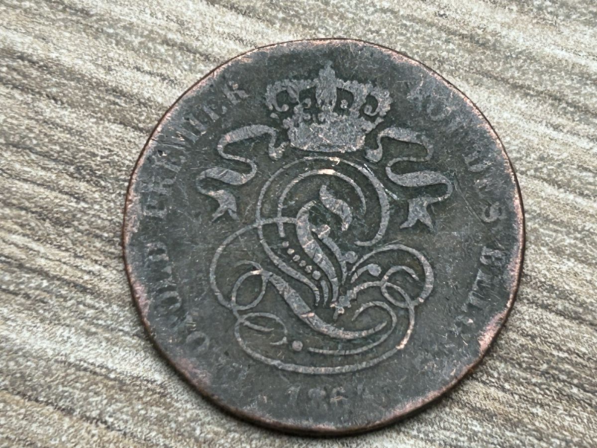 Tutti le monete: Belgien 2 Cent 1864 – Usato da möhlin venduto da Caja1 1