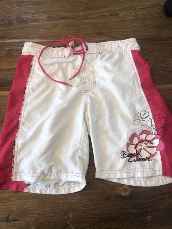 Short Maillot De Bain Femme Short De Bain Imprimu00e9 Bleu