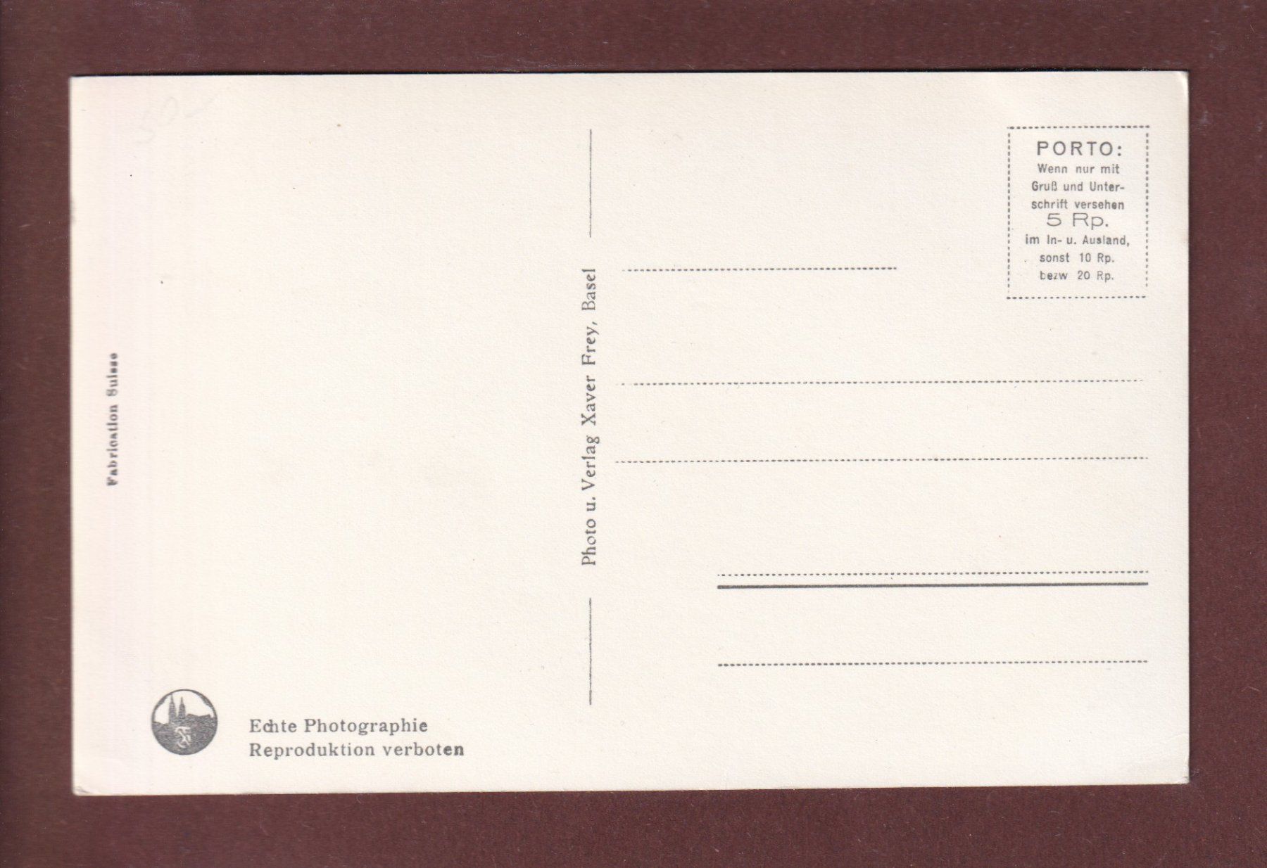 Cartoline postali: BASEL - Wettsteinbrücke – Usato da Pully venduto da nicecards 1