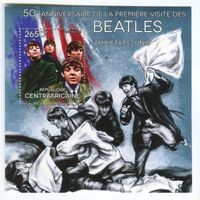 Block "The Beatles". Zentralafrikanische Republik