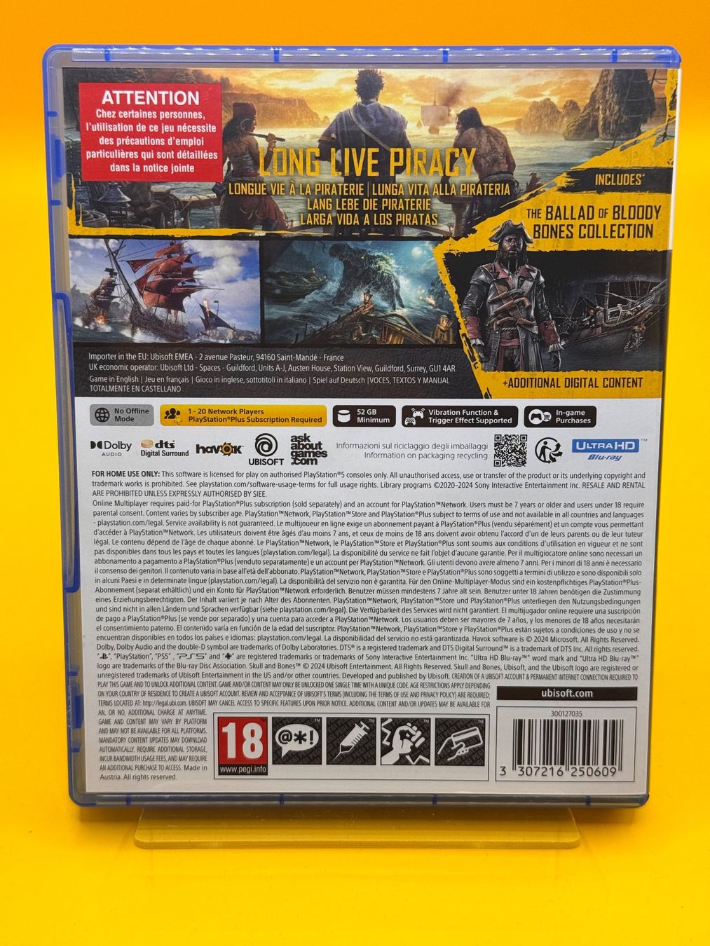 Sony Spiele: Skull and Bones PS5 – Gebraucht aus Oberwil b. Zug von silver2024 1