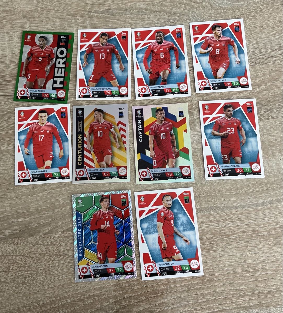 Topps Carte collezionabili: Topps Sammelkarten Schweiz – Nuovo (secondo la descrizione) da Stäfa venduto da greety1981