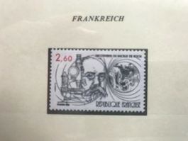 Frankreich 1982 2.6F 100 J. Tuberkulose Nobelpreis Koch pfr.