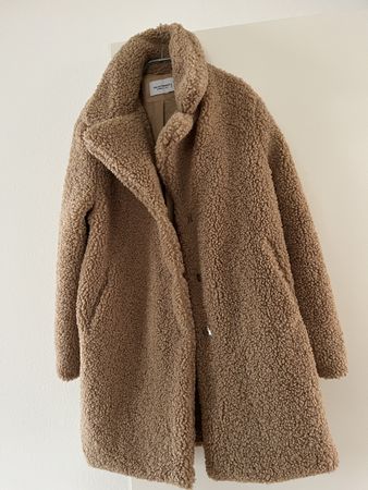Teddy bear coat camel - taille 40-42