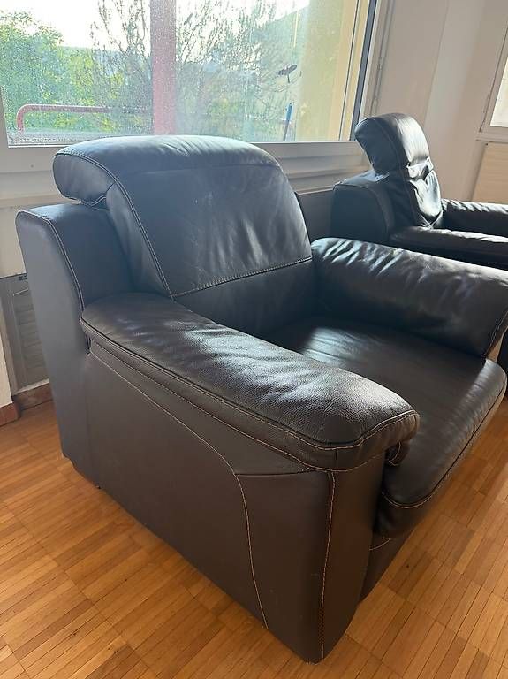 Poltrone: LEDERSESSEL BRAUN GRATIS – Usato da Dübendorf venduto da ame_m57w 2