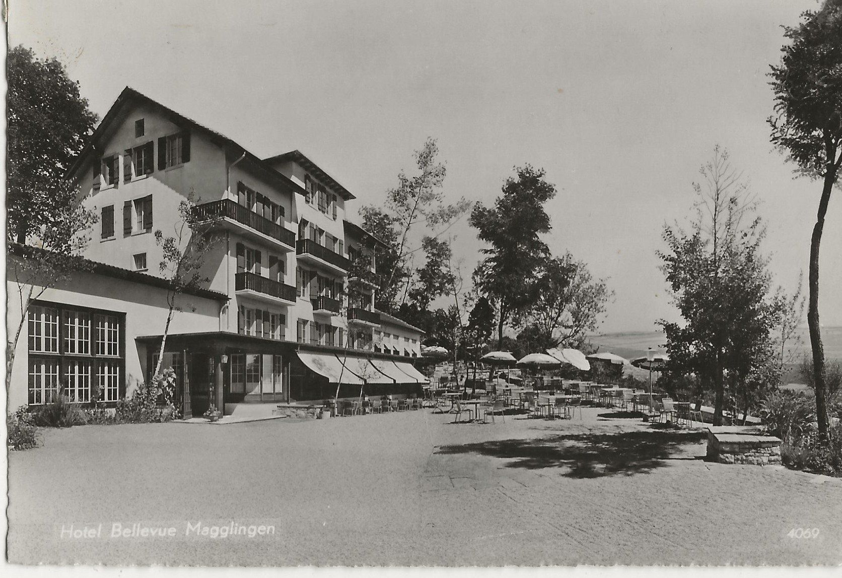 Ansichtskarten: Magglingen,Hotel Bellevue – Gebraucht aus Frauenfeld von Merk52